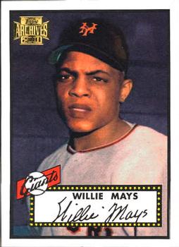 2001 Topps Archives #9 Willie Mays Front