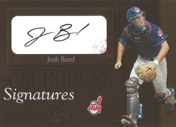 2003 Leaf - Clubhouse Signatures Bronze #3 Josh Bard Front