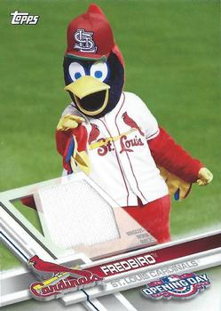 2017 Topps Opening Day - Mascot Relics #MR-F Fredbird Front