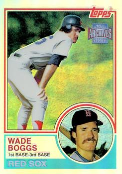 2001 Topps Archives Reserve #7 Wade Boggs Front