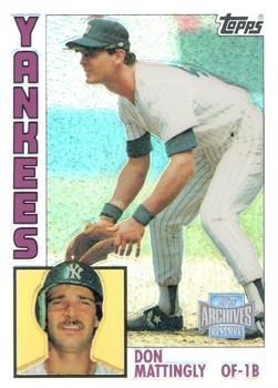 2001 Topps Archives Reserve #49 Don Mattingly Front