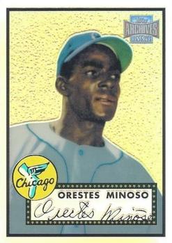 2001 Topps Archives Reserve #54 Minnie Minoso Front