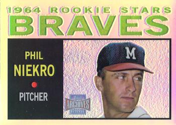 2001 Topps Archives Reserve #60 Phil Niekro Front