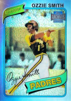 2001 Topps Archives Reserve #76 Ozzie Smith Front