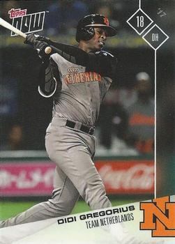 2017 Topps Now World Baseball Classic Team Netherlands #NED-3 Didi Gregorius Front