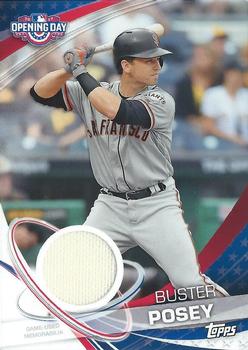 2017 Topps Opening Day - Opening Day Relics #ODR-BP Buster Posey Front