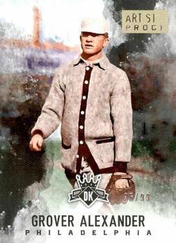 2017 Panini Diamond Kings - Artist's Proof Gold #9 Grover Cleveland Alexander Front