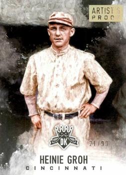 2017 Panini Diamond Kings - Artist's Proof Gold #46 Heinie Groh Front