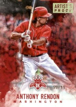 2017 Panini Diamond Kings - Artist's Proof Gold #103 Anthony Rendon Front