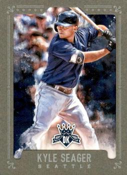 2017 Panini Diamond Kings - Framed Grey #118 Kyle Seager Front