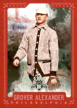 2017 Panini Diamond Kings - Framed Red #9 Grover Cleveland Alexander Front