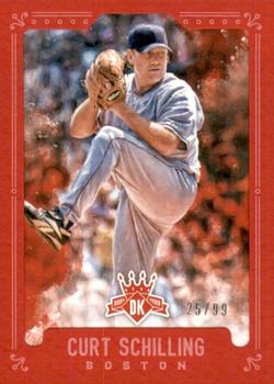 2017 Panini Diamond Kings - Framed Red #95 Curt Schilling Front
