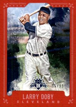 2017 Panini Diamond Kings - Framed Red #99 Larry Doby Front