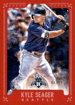 2017 Panini Diamond Kings - Framed Red #118 Kyle Seager Front