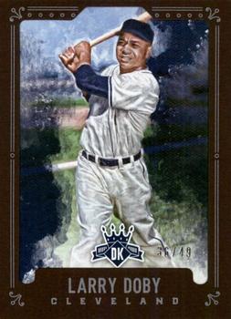 2017 Panini Diamond Kings - Framed Brown #99 Larry Doby Front
