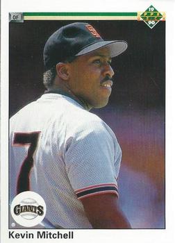 1990 Upper Deck #117 Kevin Mitchell Front