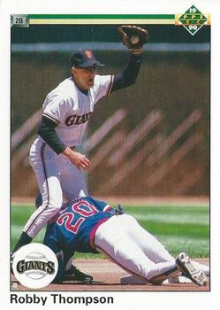 1990 Upper Deck #169 Robby Thompson Front
