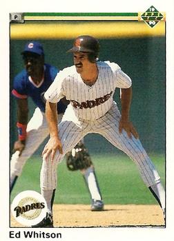 1990 Upper Deck #308 Ed Whitson Front