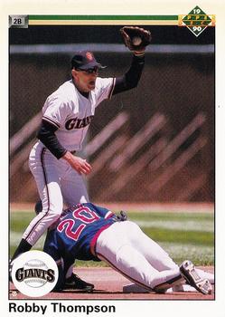 1990 Upper Deck #169 Robby Thompson Front