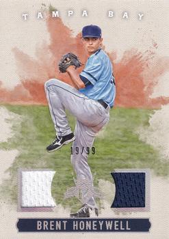 2017 Panini Diamond Kings - DK Materials Holo Silver #DKM-BE Brent Honeywell Front