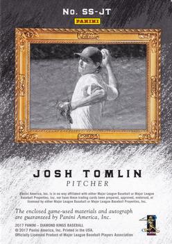 2017 Panini Diamond Kings - Sketches and Swatches #SS-JT Josh Tomlin Back