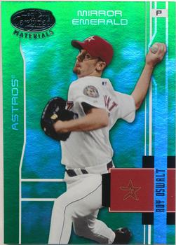 2003 Leaf Certified Materials - Mirror Emerald #70 Roy Oswalt Front