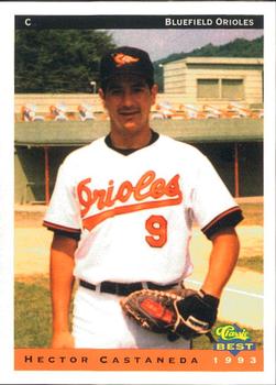 1993 Classic Best Bluefield Orioles #8 Hector Castaneda Front