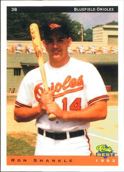 1993 Classic Best Bluefield Orioles #22 Ron Shankle Front