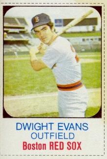 1975 Hostess Twinkies #18 Dwight Evans Front