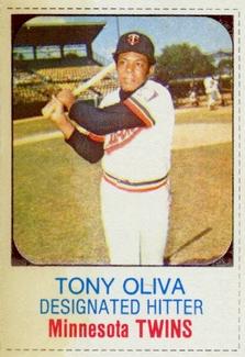 1975 Hostess Twinkies #20 Tony Oliva Front