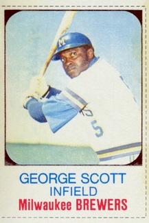 1975 Hostess Twinkies #26 George Scott Front