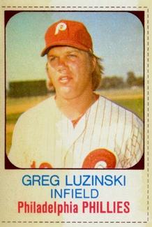 1975 Hostess Twinkies #27 Greg Luzinski Front