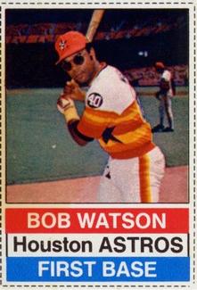 1976 Hostess Twinkies #5 Bob Watson Front