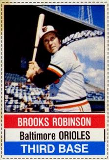 1976 Hostess Twinkies #36 Brooks Robinson Front
