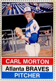 1976 Hostess Twinkies #43 Carl Morton Front