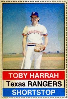 1976 Hostess Twinkies #48 Toby Harrah Front