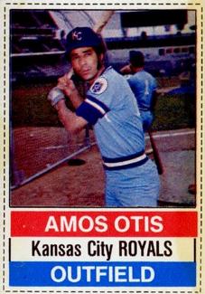 1976 Hostess Twinkies #51 Amos Otis Front