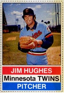 1976 Hostess Twinkies #53 Jim Hughes Front