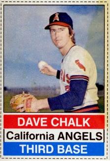 1976 Hostess Twinkies #59 Dave Chalk Front