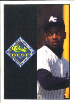 1993 Classic Best Capital City Bombers #28 Classic Best Ad Card Front