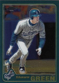 2001 Topps Chrome #15 Shawn Green Front