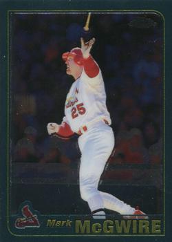 2001 Topps Chrome #38 Mark McGwire Front