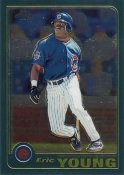 2001 Topps Chrome #40 Eric Young Front