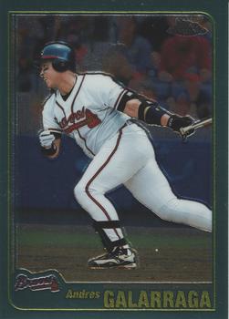2001 Topps Chrome #54 Andres Galarraga Front