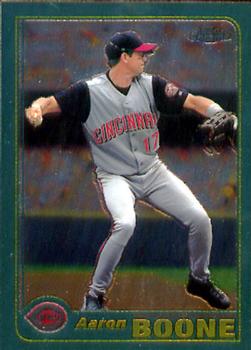 2001 Topps Chrome #60 Aaron Boone Front