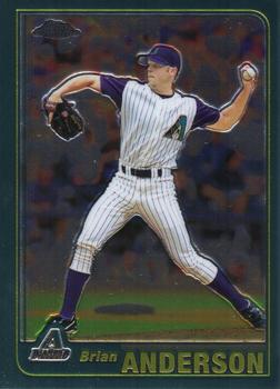 2001 Topps Chrome #88 Brian Anderson Front