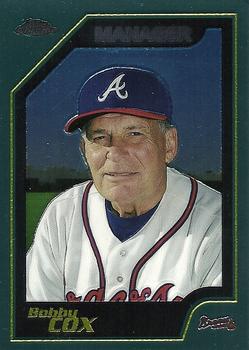 2001 Topps Chrome #254 Bobby Cox Front
