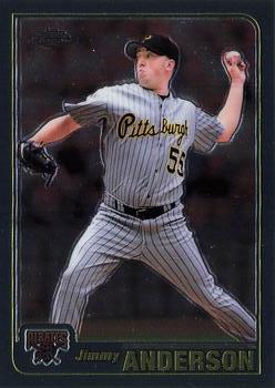 2001 Topps Chrome #485 Jimmy Anderson Front