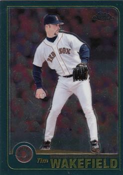 2001 Topps Chrome #545 Tim Wakefield Front