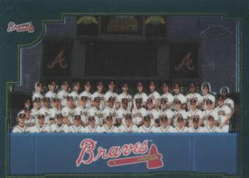 2001 Topps Chrome #624 Atlanta Braves Front